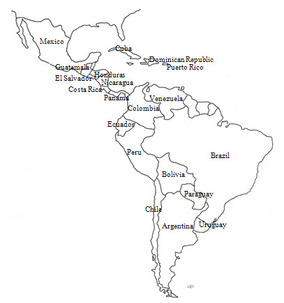 image of Latin America