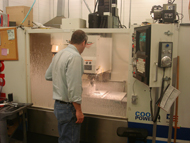 worker performing machine-related task