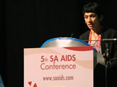 Dr. Ameena Goga, of the Medical Research Council, presented the findings during the June 2011 conference in Durban.