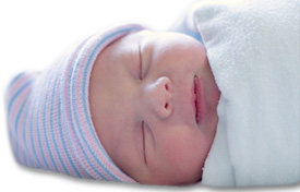 Photo: A newborn baby