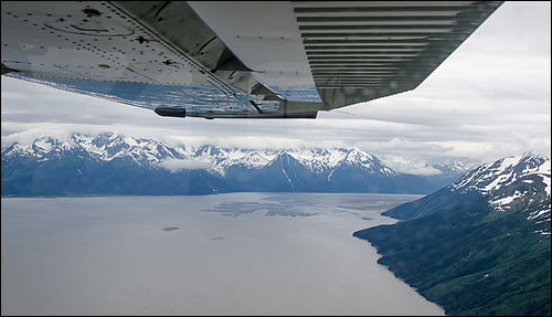 Alaska from Airplane