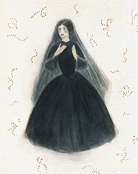 Illustration: Joanna Ebenstein costume design 