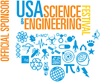 USA Science Festival Logo.