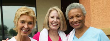 Photo: Three women