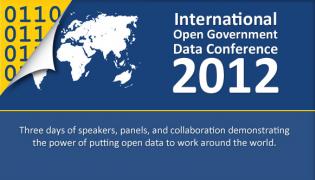 2012 International Open Government Data Conference