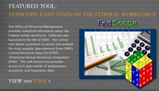 FedScope: Easy Stats on the Federal Workforce
