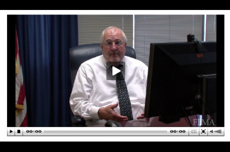 Administrator Fugate demonstrates new website