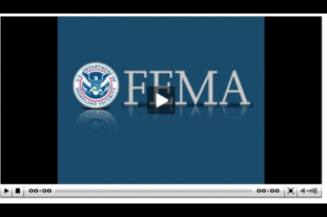 Audio screen shot of FEMA seal