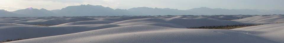 The dunes in soft light