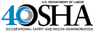 OSHA @ 40 Logo