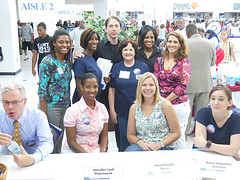 The Community Relations Team and CDC Science Café participants