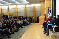 Secretary Clinton Addresses Girl Scouts in Honor of the International Day of the Girl
