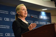 Secretary Clinton Delivers Remarks on Democratic Transitions in the Maghreb