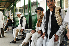 Landmine victims in Afghanistan