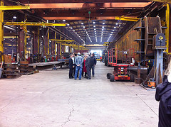 Treasury Secretary Geithner Visits Oregon Iron Works
