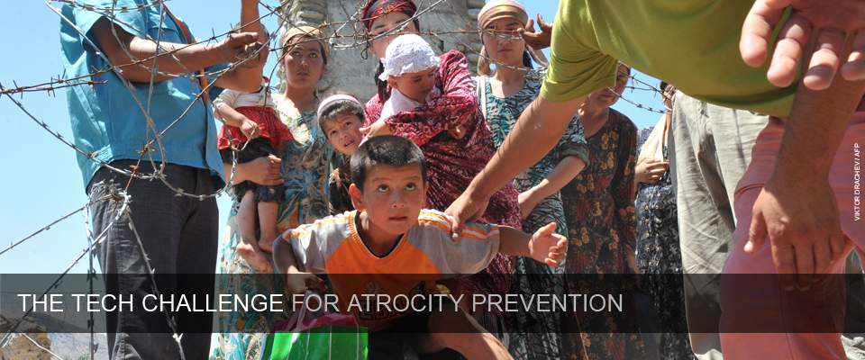 Submit your innovative ideas to prevent atrocities