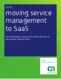 Moving Service Management to SaaS: Key Challenges—and How CA Nimsoft Service Desk Helps Address Them