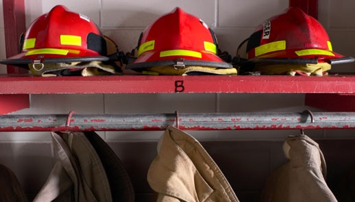 image of firefighter gear.