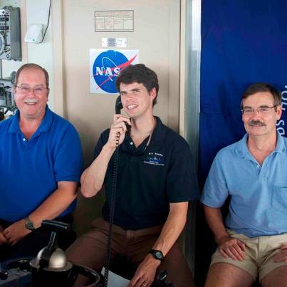 Photo: ISS Commander Suni Williams phoned our SPURS ocean explorers (pictured here) aboard the R/V Knorr on Friday to compare notes on NASA's exploration of space and Earth. http://go.nasa.gov/RcYCnm