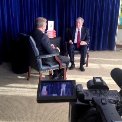 Photo: Can you guess who will be on the next podcast going on iTunes today? http://www.reaganfoundation.org/podcast.aspx