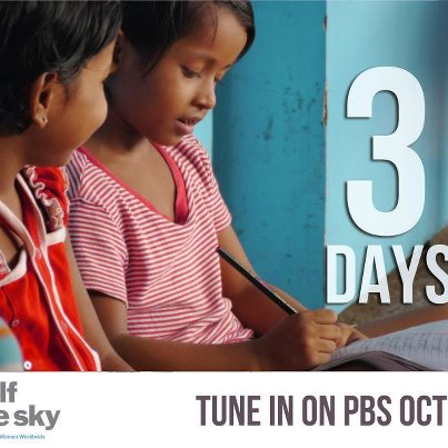 Photo: Three days till Half the Sky: Turning Oppression into Opportunity for Women Worldwide premieres on PBS (Oct. 1 & 2 at 9pm/8pm CT)! 

Invite your friends to watch on Independent Lens | PBS:  https://www.facebook.com/events/361305747278917/