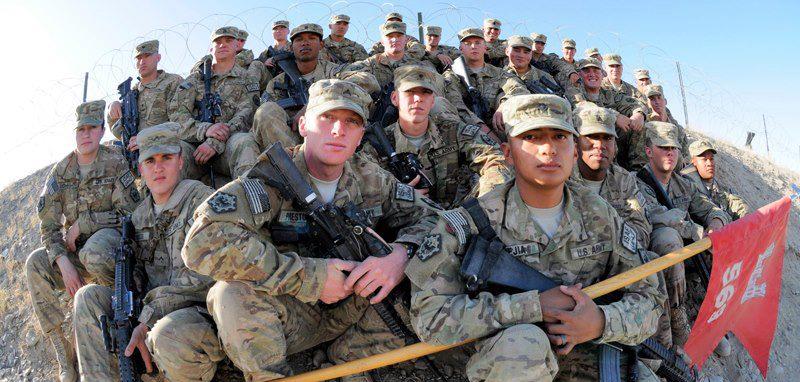 Photo: Soldiers with 2nd Platoon of the 569th Engineer Company (MAC) gather on a berm at FOB Spin Boldak - Afghanistan, Oct. 7, 2012. Soldiers of the 569th Engineers have located hundreds of improvised explosive devices along routes in Spin Boldak since deploying to Afghanistan in February. The engineer unit currently holds the company record for the most IED finds using ground penetrating radar in Afghanistan. The unit is from U.S. Army Fort Carson. (U.S. Army photo by Staff Sgt. Brendan Mackie)