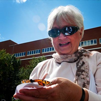 Photo: VA Pittsburgh Healthcare System held a ceremony Sept. 19 to honor the Veterans who passed away at the Community Living Center between Oct. 1, 2011 and Aug. 1, 2012. Around 175 people and 23 families came to the campus to release butterflies into the air. As the butterflies flew off, many landed on participant’s shoulders, an action that those attending saw as a sign of their loved ones saying goodbye. Read more: http://ow.ly/e0QjN.