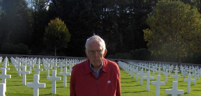 Photo: At the age of  14, Charles Graham lost his only brother.  Now, more than sixty seven years later, Charles visited Epinal American Cemetery for the first time to see the final resting place of his brother Joseph Graham, who died January 8, 1945 in the midst of World War II. Drafted just days after his 18th birthday, Joseph died while serving with the 100th Infantry Division in what the Germans called Operation North Wind. 

Charles traveled from Tuscaloosa, Alabama with four of his family members.