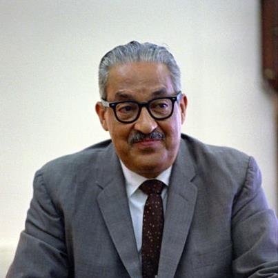 Photo: On October 2, 1967, Thurgood Marshall was sworn in as an associate justice on the United States Supreme Court, he was the first African-American to be appointed to the nation’s highest court. On June 13, 1967, President Johnson nominated Marshall to the Supreme Court following the retirement of Justice Tom C. Clark. Marshall was confirmed as an Associate Justice by a Senate vote of 69–11 on August 30, 1967 and served on the Court for the next twenty-four years.