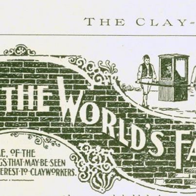 Photo: T-Cubed Here,
Brick making, a thriving industry across the Midwest at the turn of the Century, sported its own trade paper and magazine. Within each volume were the typical advertisement for industry products, but the Clay Worker went a step further and offered popular articles on foreign countries, pictures of actual clay workers and in the 1893 edition several feature articles on the Chicago World's Fair. As before the actual case, Iron Clad Drier Co. v Harland Brick Co. #22529, in the U.S. Circuit Court, Northern District of Illinois, that pitted two Chicago firms against each other over processing patent rights, is not the story here. Rather the pictures and feature articles hold our attention. Enjoy your trip to the 1890s.