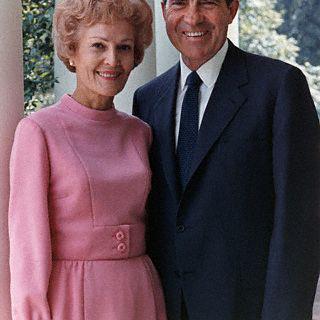 Photo: The First Couple, taken on this day in 1969.