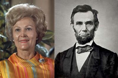 Photo: According to noted First Lady historian Carl Anthony, FLOTUS Pat Nixon had connections to Abraham Lincoln http://tinyurl.com/9fy3sdw