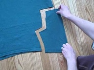 DIY Infant Pants from a T-Shirt
