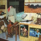 Photo: The Rancho Del Cielo exhibit in the Museum prior to renovations.