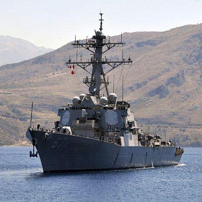 Photo: TODAY IN NAVY HISTORY: OCT 12, 2000 - TERRORISTS IN A BOAT MAKE SUICIDE ATTACK ON USS COLE (DDG-67) WHILE THE SHIP REFUELS IN THE PORT OF ADEN, YEMEN. SEVENTEEN SAILORS ARE KILLED.
http://www.public.navy.mil/surflant/ddg67/Pages/Memorial.aspx