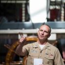 Photo: 121011-N-WL435-166

121011-N-WL435-166 WASHINGTON (Oct. 11, 2012) Chief of Naval Operations (CNO) Adm. Jonathan Greenert speaks to Sailors during a virtual all-hands call with the Fleet, broadcasted live on the Pentagon Channel, Direct-to-Sailor and via the Web on Livestream. During the all-hands call Greenert and Master Chief Petty Officer of the Navy (MCPON) Mike Stevens fielded questions from a live audience and questions submitted through Livestream's chat function. (U.S. Navy photo by Mass Communication Specialist 1st Class Peter D. Lawlor/Released) Digital