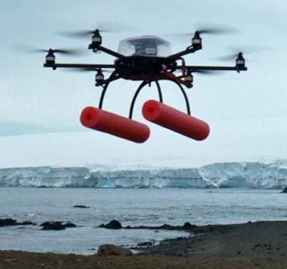 Photo: What's that hovering above? It's more NOAA science. Get the science behind aerial drones and what they mean for a new era of marine mammal research. http://1.usa.gov/RcxEMX