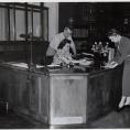 Photo: Desk Constructed in Shop of National Archives by C. Getts, 1950