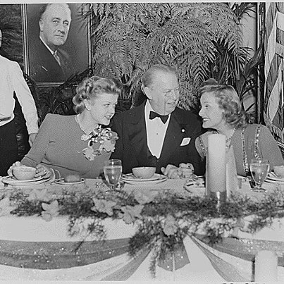 Photo: Happy Birthday to Angela Lansbury, born on this day in 1925! Here's a photograph of the star (left), seated with Charles Coburn and Constance Moore at a table during a Roosevelt Birthday Ball function in Washington, with a portrait of the late President in the background in 1946.

What's your favorite Angela Lansbury role?

Image from the Harry S. Truman Library & Museum.