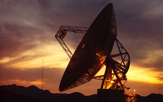 Deep Space Network antenna at Goldstone, Calif.