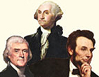 Image of three U.S. Presidents