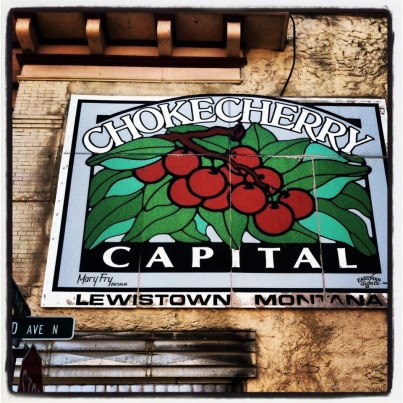 Photo: In Lewistown, Montana exploring the chokecherry capital of Montana.