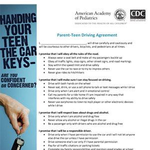 Photo: A Parent-Teen Driving agreement puts everyone on the same page about your family’s rules of the road.  Create your agreement today.  If you have already created an agreement, now is a good time to revisit your agreement.  http://www.cdc.gov/ParentsAreTheKey/agreement/index.html?s_cid=fb_patk485