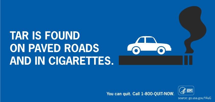 Photo: Tobacco smoke is a toxic mix of more than 7,000 chemicals & compounds, including tar. What's in your lungs? http://go.usa.gov/Yjgx
