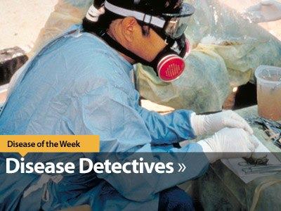 Photo: Disease detectives work around the world to track diseases, research outbreaks, and respond to emergencies of all kind. Want to learn more about our real-life detectives? Download CDC’s iPad app and check out the Disease of the Week module. http://go.usa.gov/YK8d