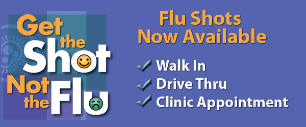 Veterans can receive flu shots at their regular clinic appointments or at walk-in and drive-thru clinics.
