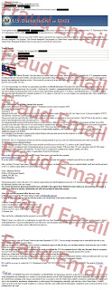 fraud email sample