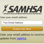 SAMHSA Subscribe Now Widget