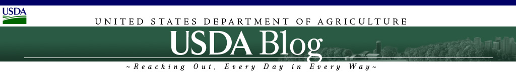 USDA United States Department of Agriculture, USDA Blog - Reaching Out, Every Day, In Every Way