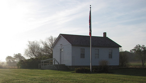 Norman Borlaug, who went on to receive the Nobel Peace Prize, the Presidential Medal of Freedom and the Congressional Gold Medal attended this one-room school through the eighth grade. 